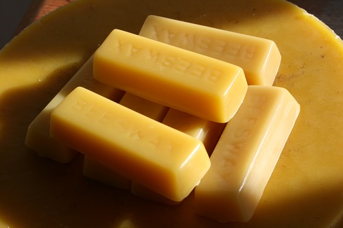 Lovely clean beeswax ingots