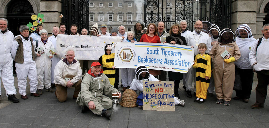 Beekeepers protest against stupid 'Heritage' Bill